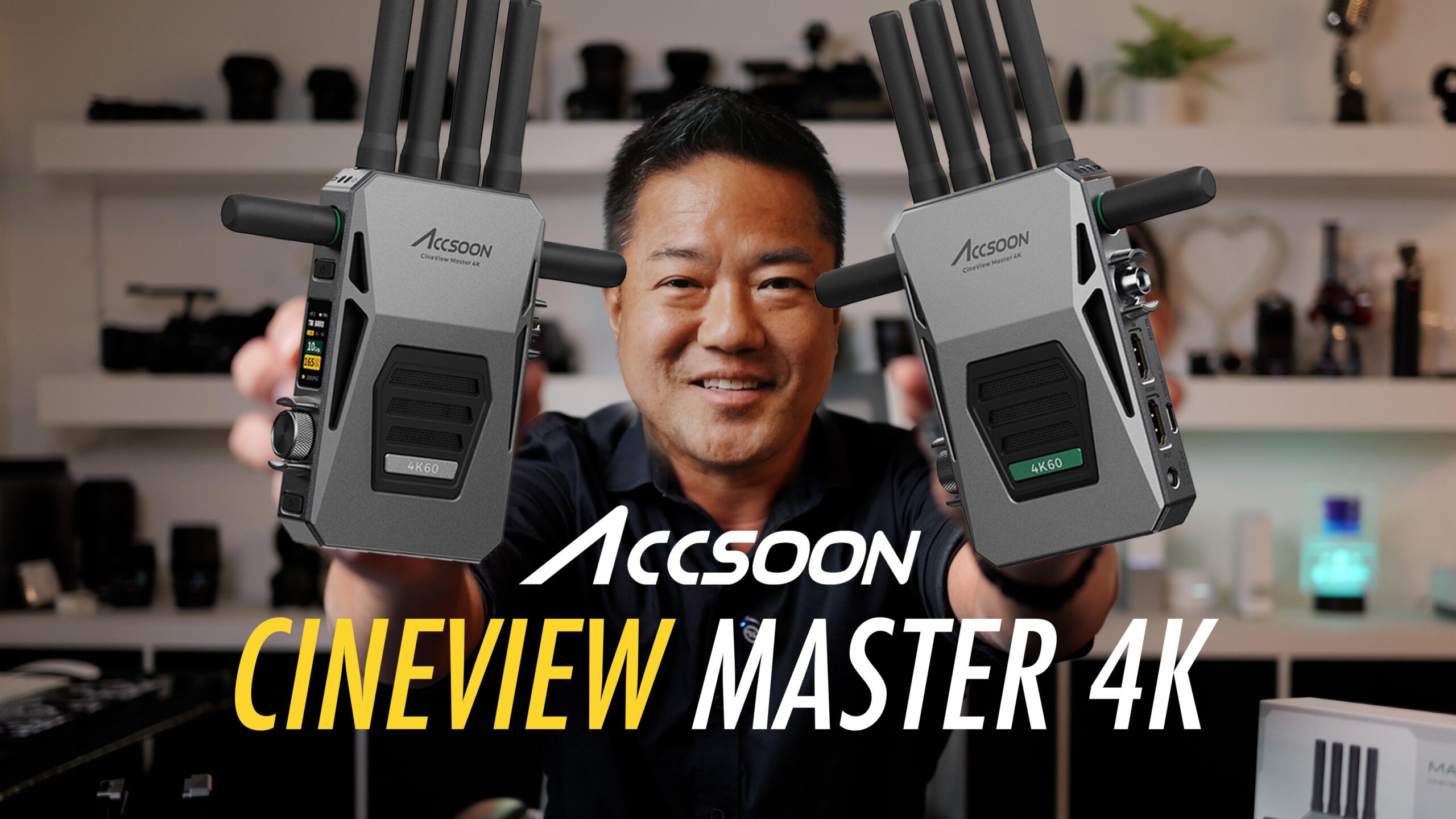 The Best Wireless Video Transmitter for Creators? CineView Master 4K