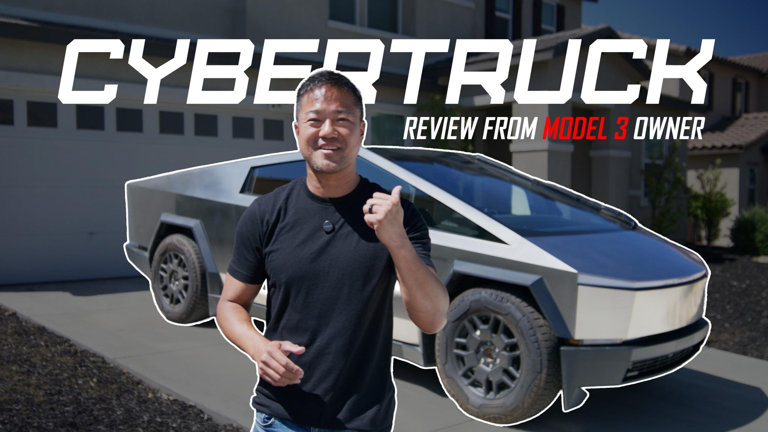 I Drove the Monster CYBERTRUCK & Now My Model 3 Feels Like a Toy! Cybertruck Review