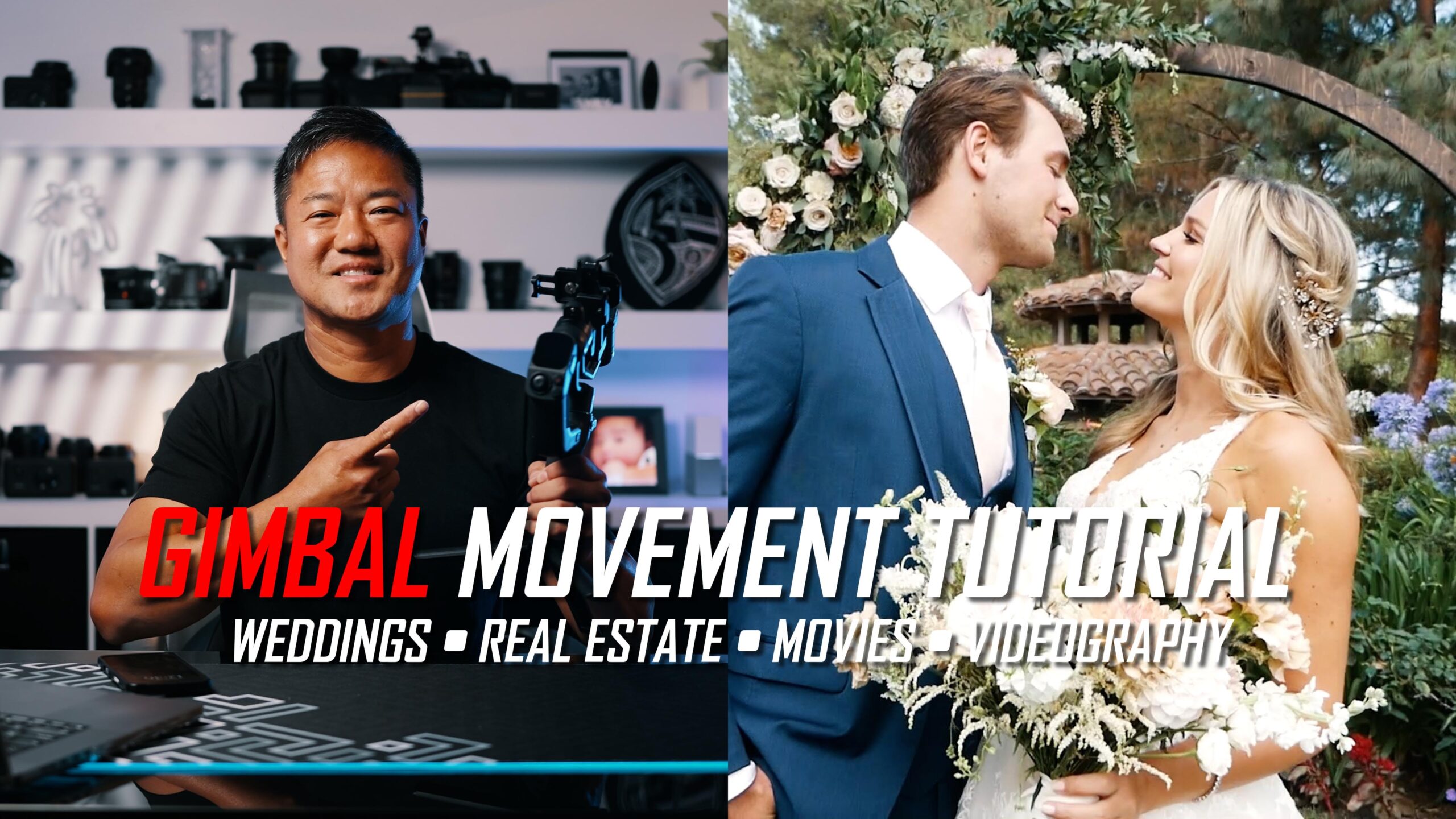 Gimbal 101: Cinematic Shots Every Filmmaker Should Know for Weddings, Real Estate and more!